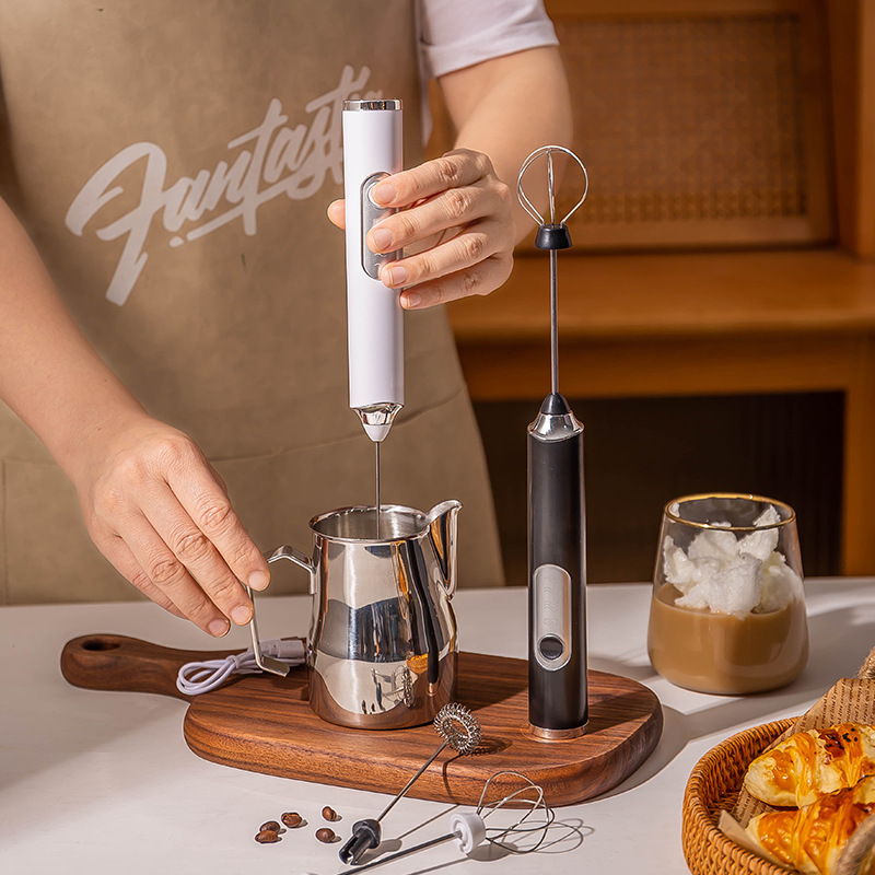 Kitchen Appliances B&Q - Electric Milk Foamer Blender Wireless Coffee