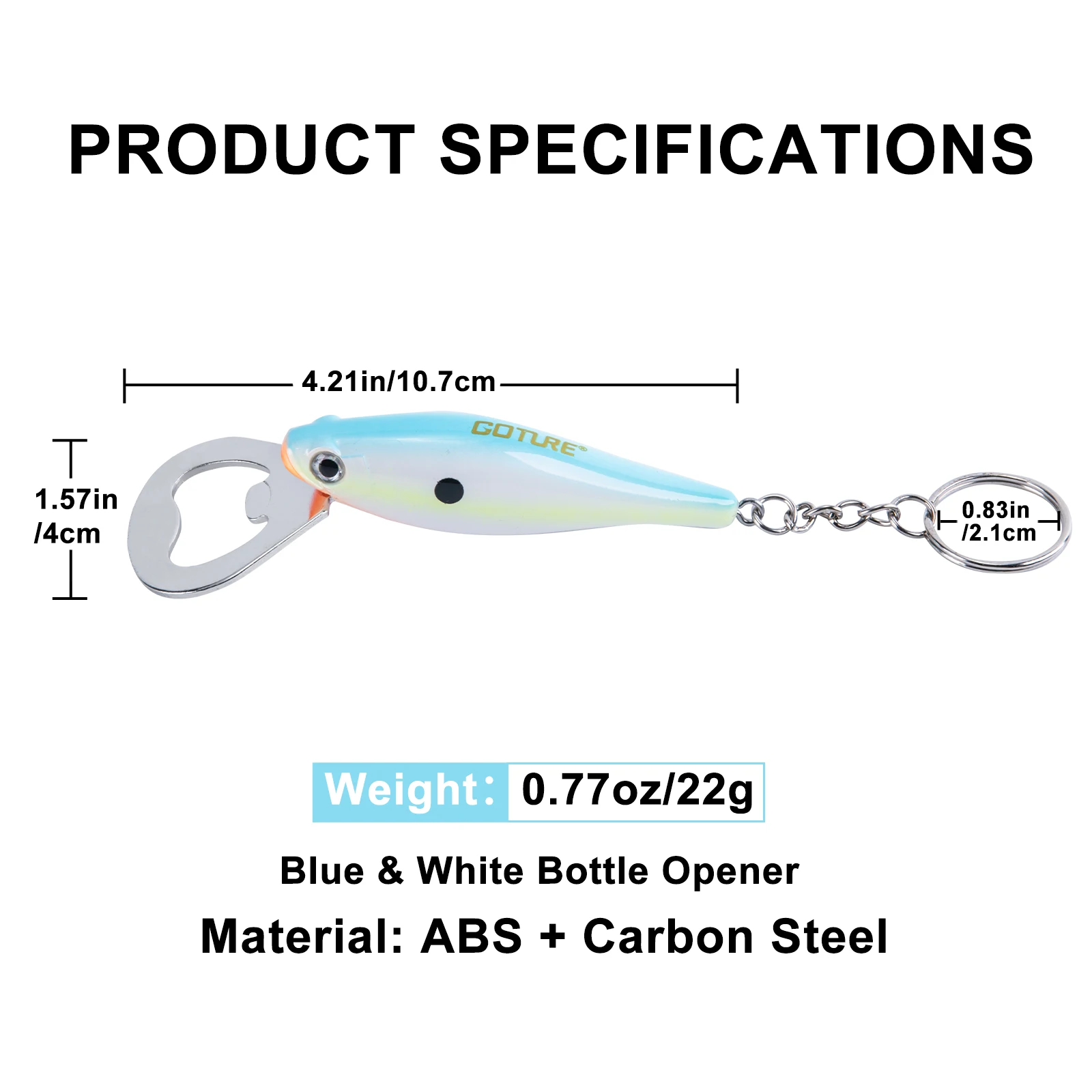 Goture 1pcs Fishing Lure Bottl - Kitchen Appliances Gift review and price