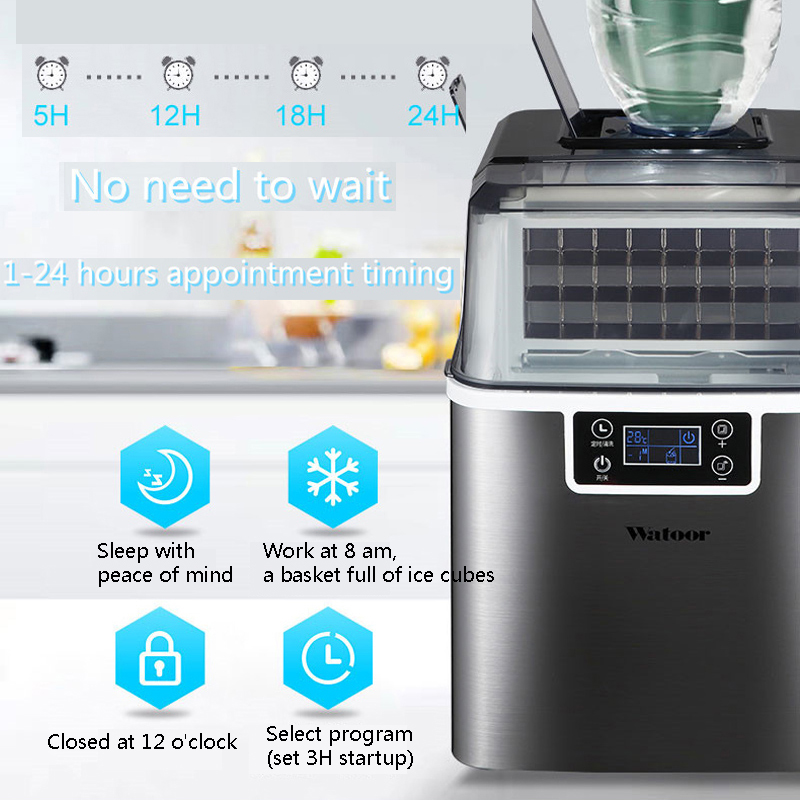 PBOBP Ice Cube Maker 30KG Wate - Kitchen Appliances Commercial review and price