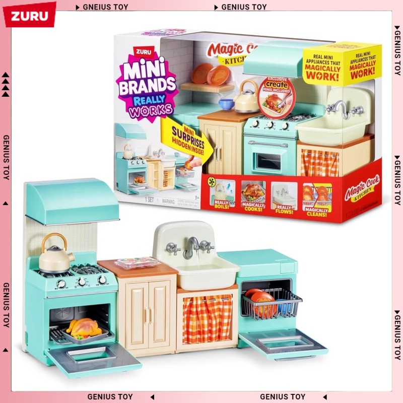 Zuru Mini Brands Magic Cook Ki - Kitchen Appliances Gift review and price