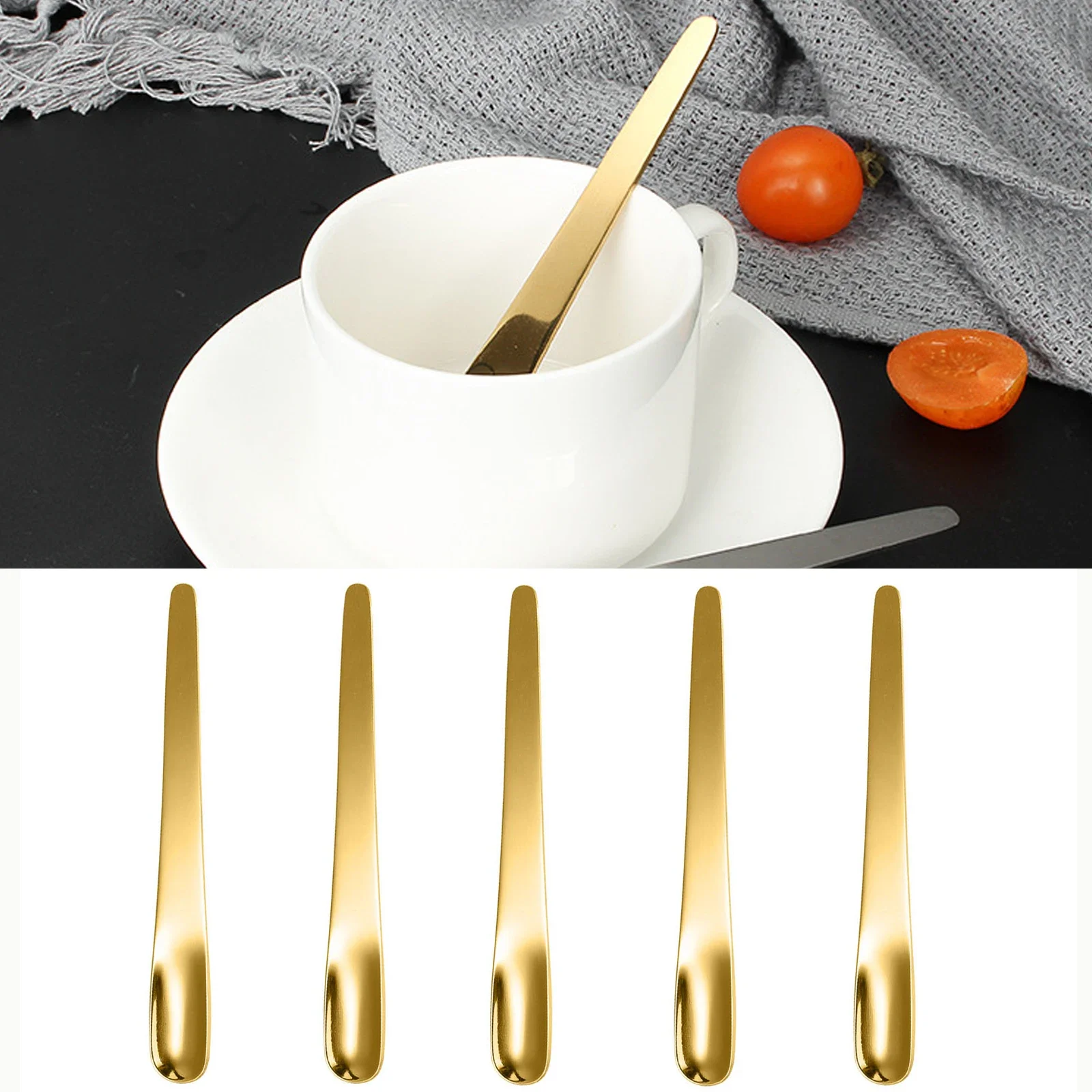 5PCS Coffee Spoon Stainless St - Kitchen Appliances B&Q review and price