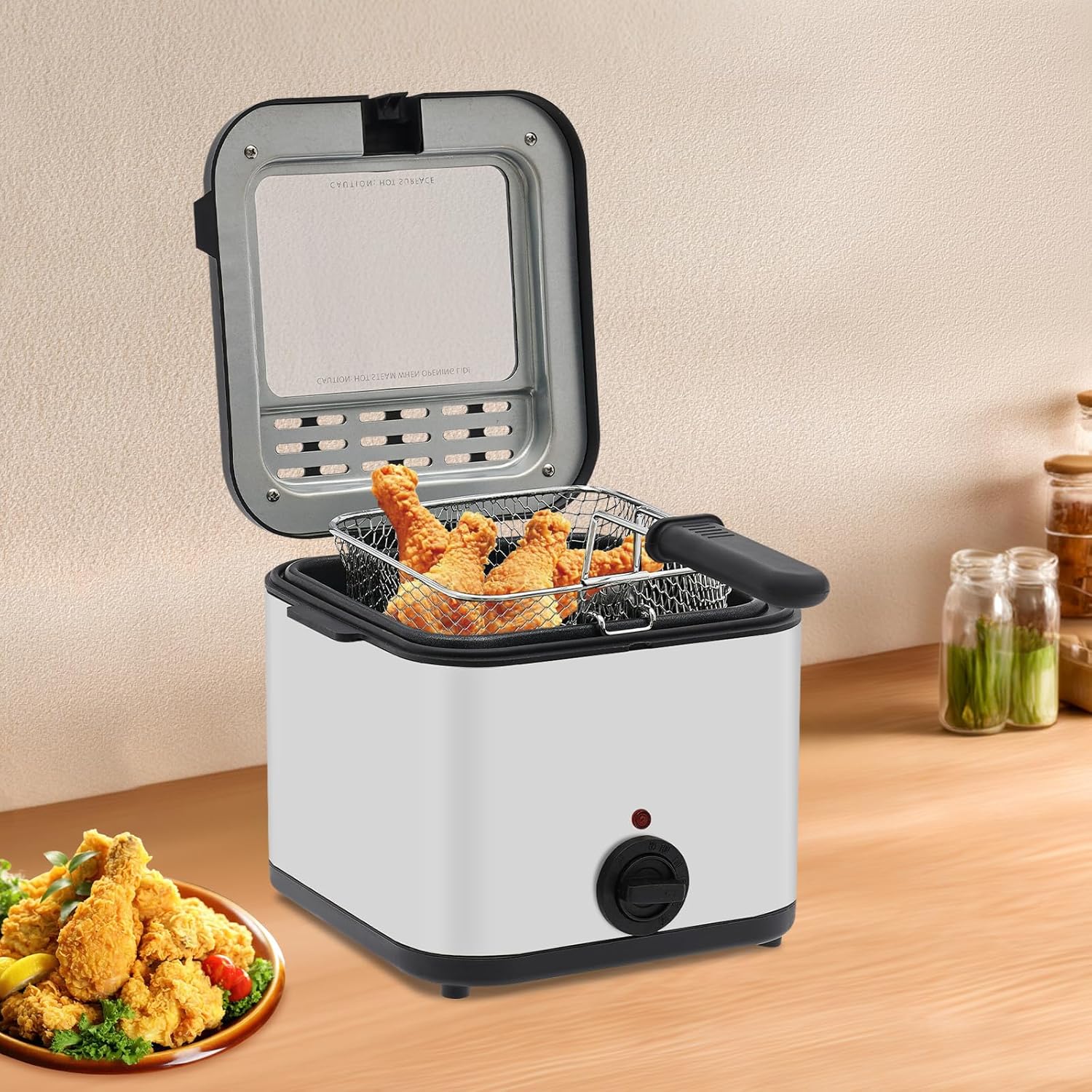 Countertop Electric Deep Fryer - Kitchen Appliances Countertop review and price