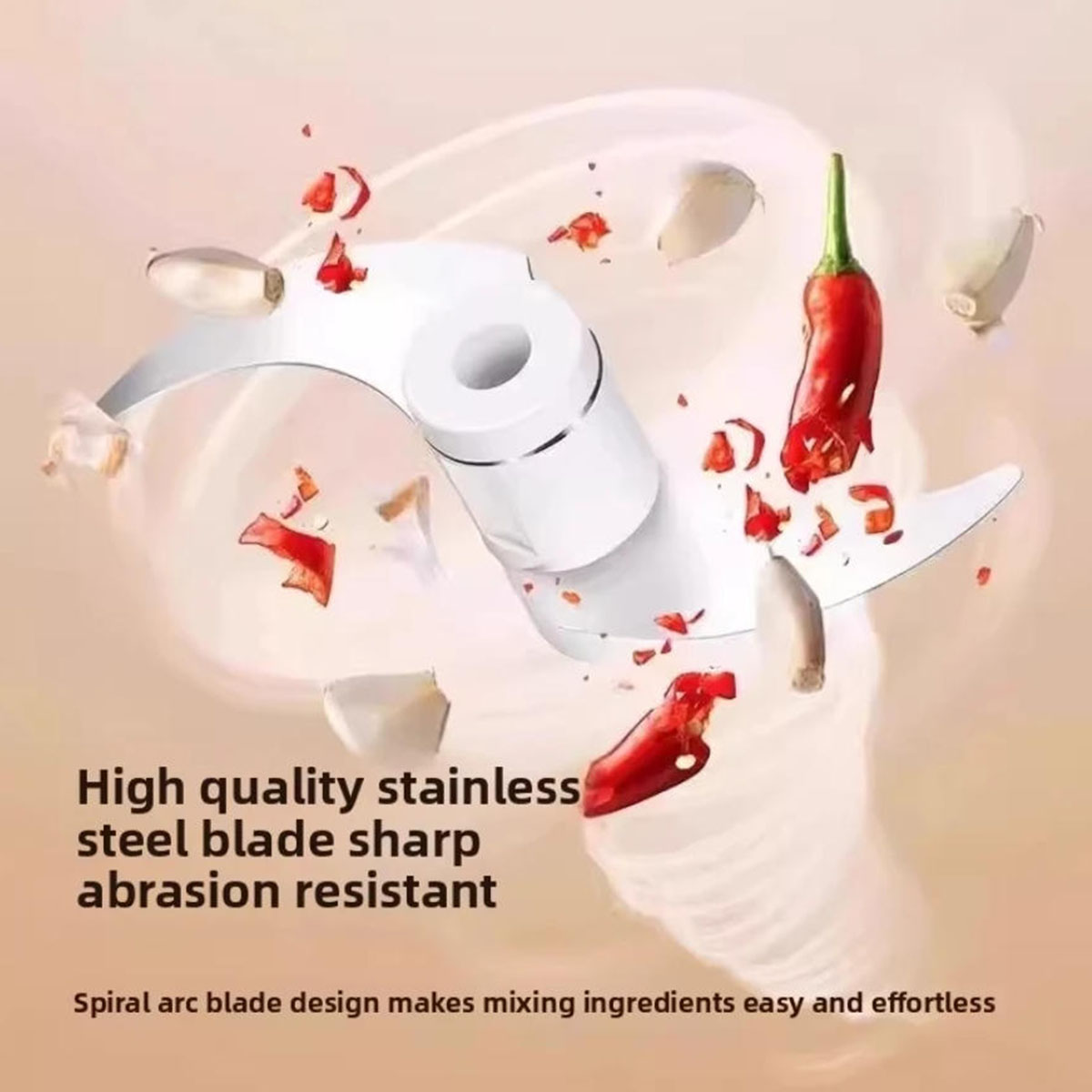 1PC Electric Garlic Chopper Mi - Kitchen Appliances B&Q review and price