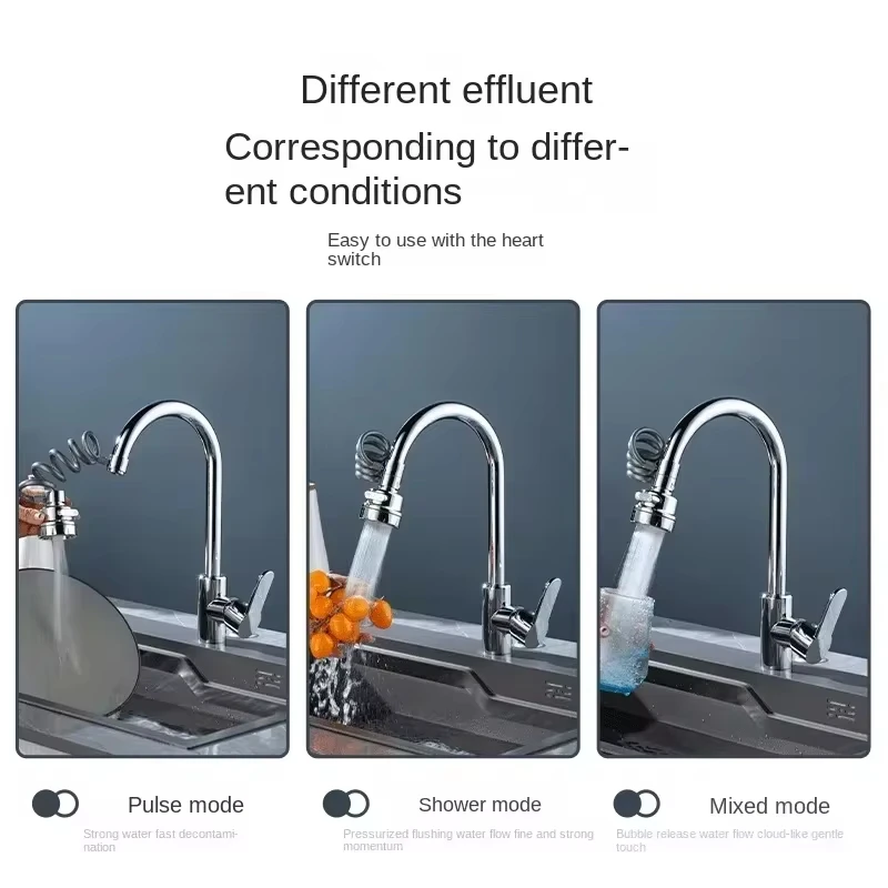 New 3 Modes Sink Faucet 360 De - Kitchen Appliances Gift review and price