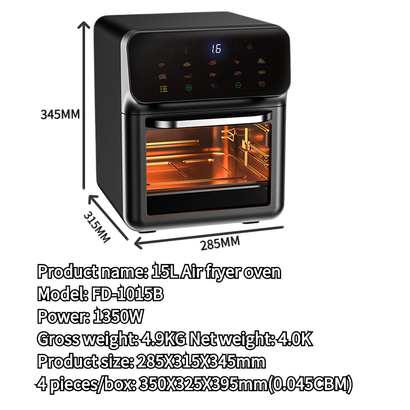 PANERKA Air Fryer With Viewing - Kitchen Appliances Commercial review and price