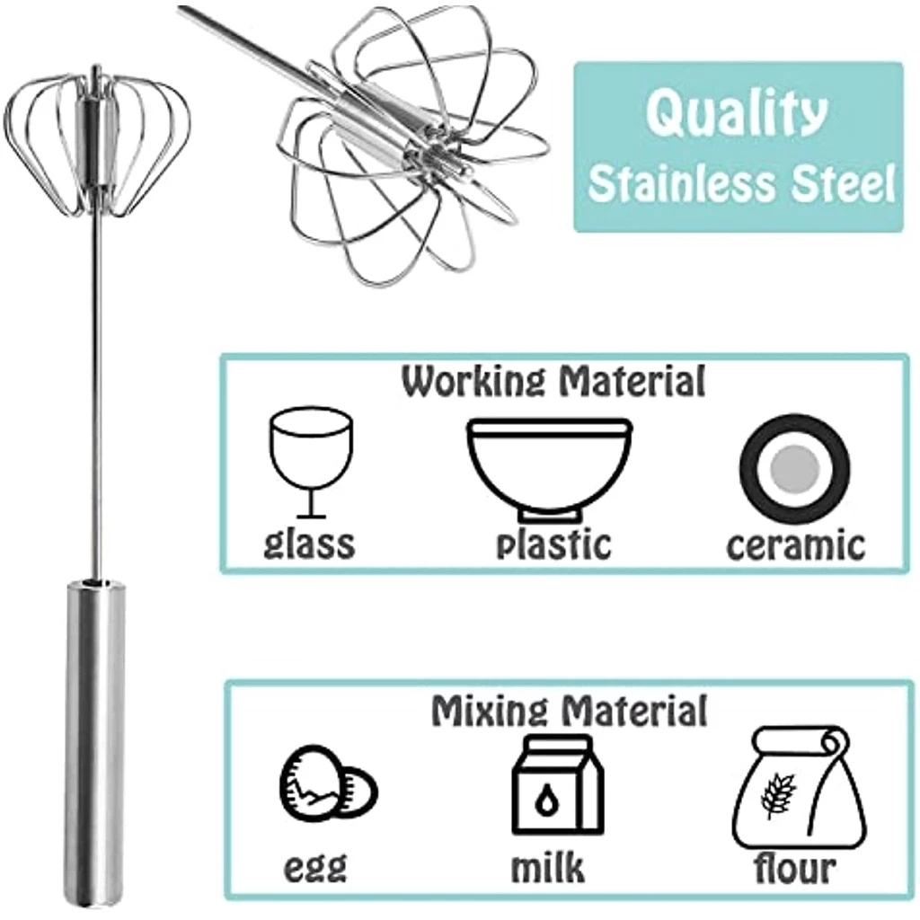 1/3pcs Stainless Steel Egg Bea - Kitchen Appliances B&Q review and price