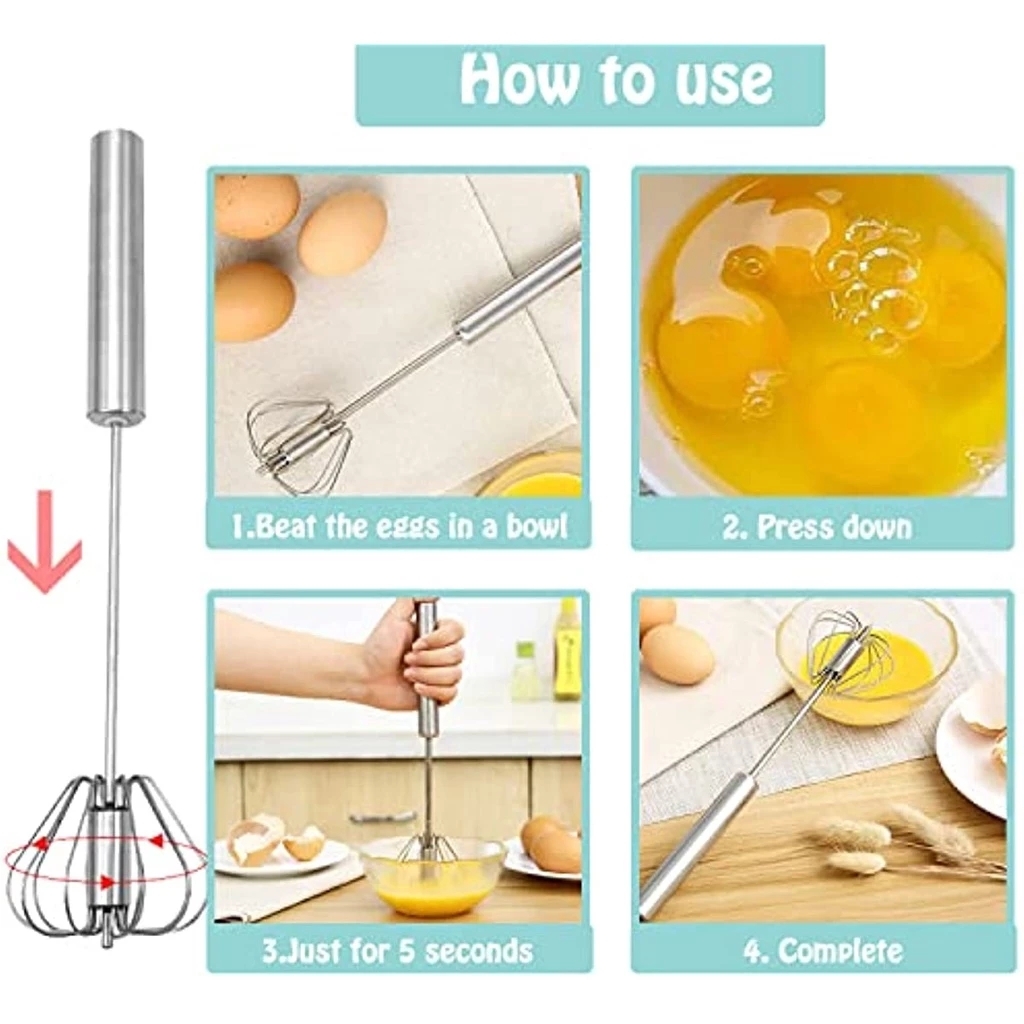 1/3pcs Stainless Steel Egg Bea - Kitchen Appliances B&Q review and price