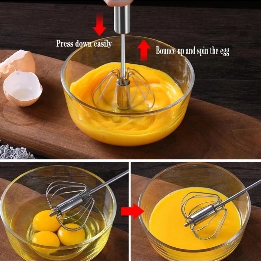 1/3pcs Stainless Steel Egg Bea - Kitchen Appliances B&Q review and price
